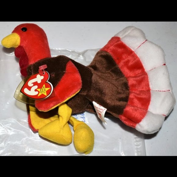 Ty Other - Ty Beanie Baby - Gobbles the Turkey
